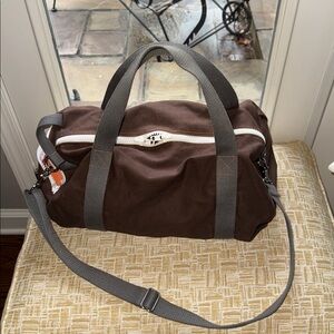 2025 Hudson Sutler medium Chatham Duffel Bag - brown /gray